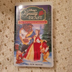 Disney's Beauty and the Beast: The Enchanted Christmas VHS